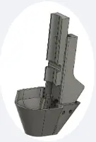 Cono de fundente para soldadura por arco sumergido