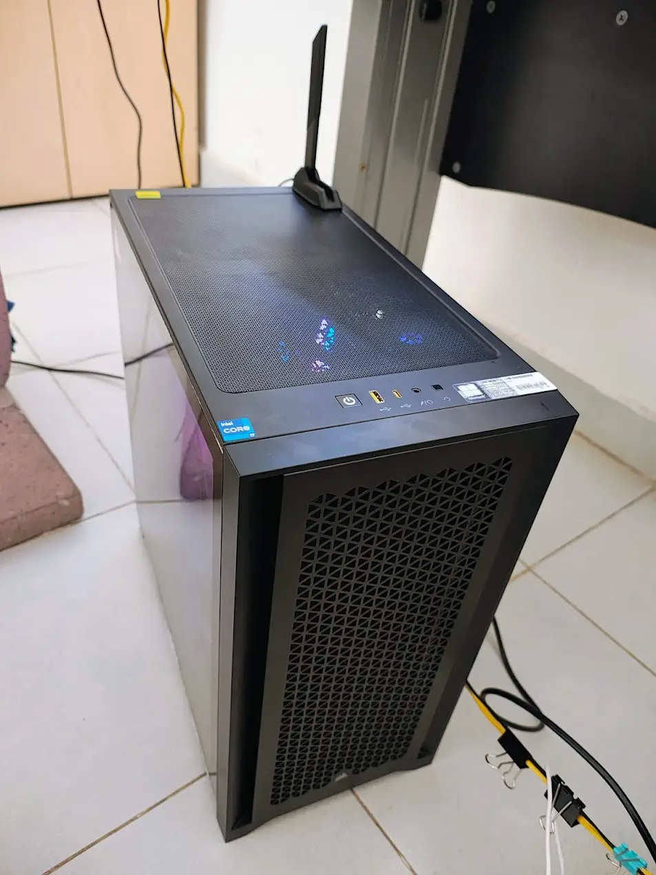 Torre terminada
